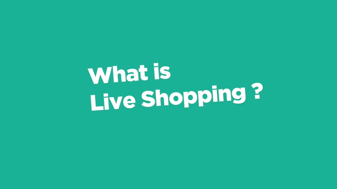 The inscription "What is Love Shopping" on a green background