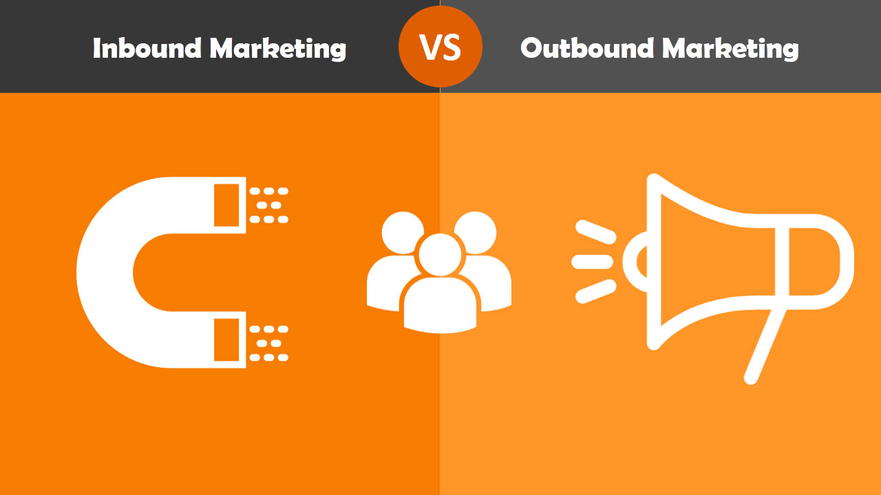 Presentation of Inbound Marketing vs Outbound Marketing